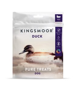 kingsmoor air dried duck pops 80g